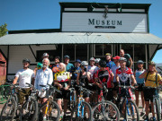 Legends Ride participants. Don Cook in back row, right.