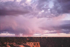Clouds over Wilson Mesa, near Moab